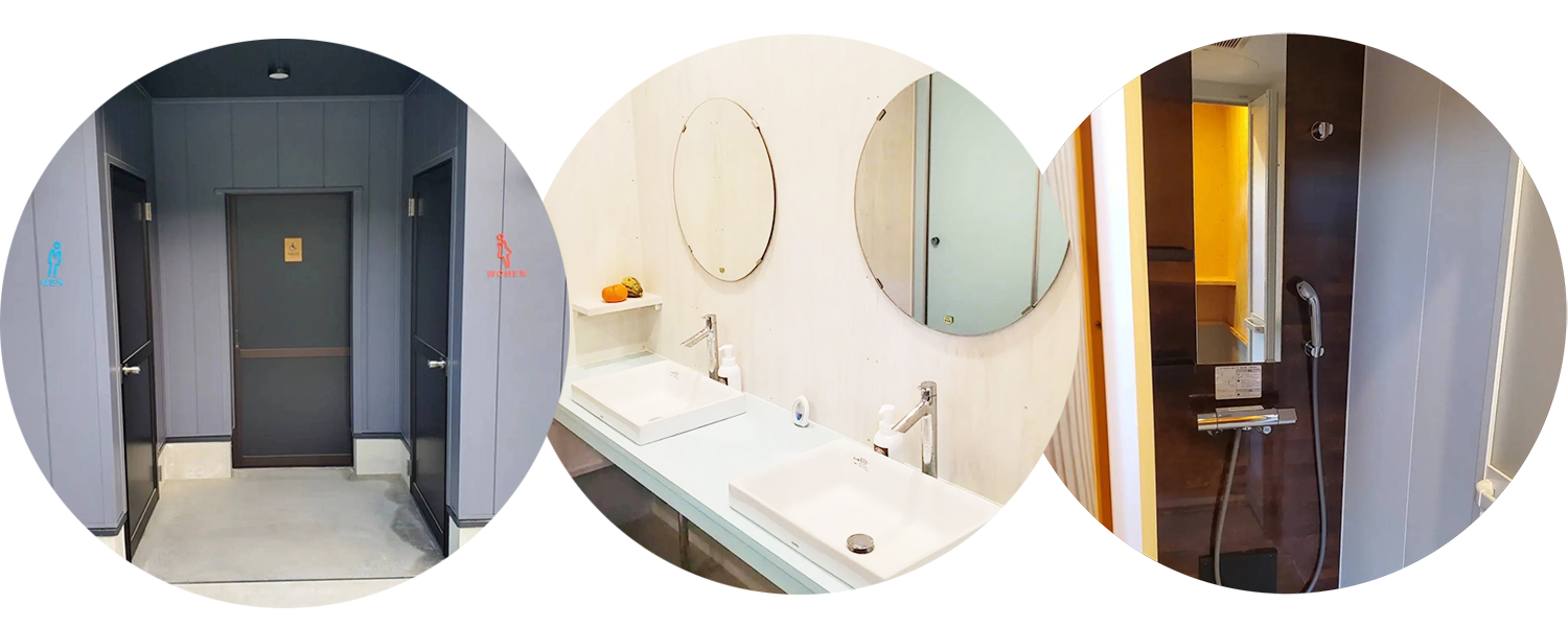 トイレシャワー付